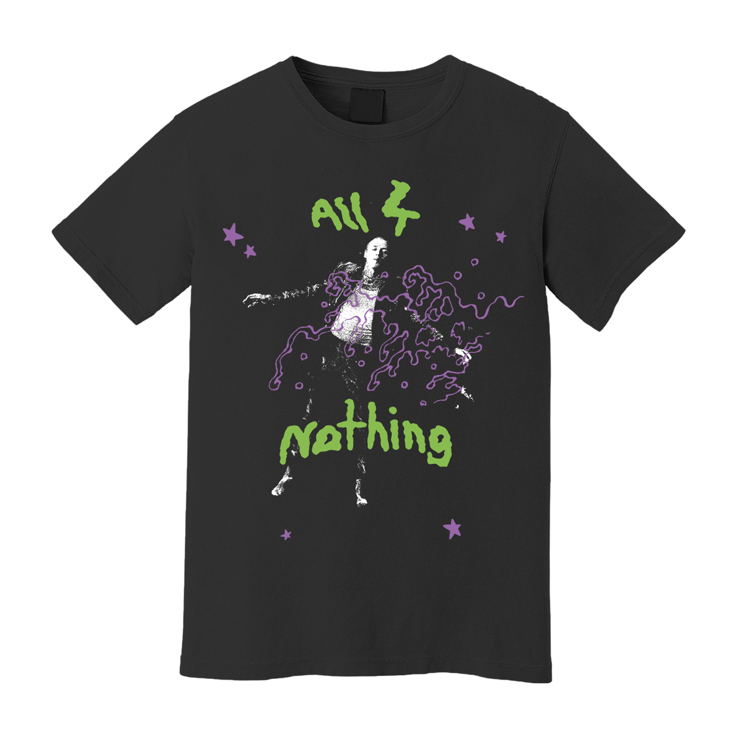 All 4 Nothing - Black T-Shirt + CD Box Set T-Shirt